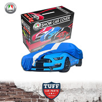 Autotecnica Indoor Show Car Cover Blue With White Stripe Small (Suits Up To 4.0m)