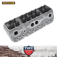 Small Block Chev 327 350 400 186cc Complete Aeroflow Performance Aluminium Cylinder Heads with 67cc Chamber (Pair)