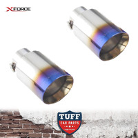 XForce Performance Stainless Steel Burnt Blue 4" Tips