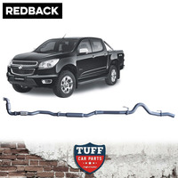 06/2012-08/2016 Holden Colorado RG 2.8L (No Muffler, With Cat) Redback Performance Exhaust Turbo Back