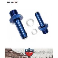 Proflow Fittings suit Bosch 044 Fuel Pump Push On Barb 1/2" Inlet 8mm Outlet New