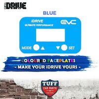 iDrive Australia Blue Coloured Faceplate for iDrive Throttle Controller