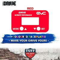 iDrive Australia Red Coloured Faceplate for iDrive Throttle Controller