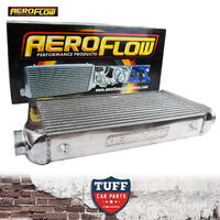 Aeroflow 600x300x100 Alloy Intercooler Polished with 3" Inlet Outlet AF90-1004