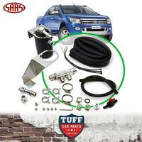 SAAS Ford Ranger PX PX1 Mk1 Diesel 2011 - 2015 Black Oil Catch Can + Fitting Kit