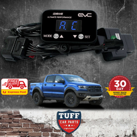 Ford Ranger Raptor Mk111 PX3 2018 - 2021 iDrive EVC Ultimate9 Electronic Throttle Controller with Black Faceplate