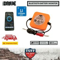 iDrive Bluetooth Lithium Battery Monitor Tester Alarm 12 Volt 4WD Car Caravan