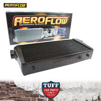 Aeroflow 600x300x100 Alloy Intercooler Black with 3" Inlet Outlet AF90-1004BLK