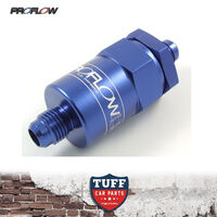 Proflow Competition Billet Reusable Fuel Filter 30 Micron Blue -6AN -6 AN New