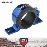 Proflow Blue Alloy Fuel Pump Bracket for Bosch 044 Mount Clamp & Rubber New