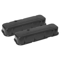 Proflow Valve Covers Tall Stamped Steel Black for Chevrolet Big Block Pair