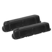 Proflow Valve Covers Stamped Steel Black for Ford Small Block 289 351 Windsor Pair