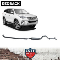 Redback Performance Exhaust DPF Back Toyota Fortuner 2.8L 01/2015-ON (Muffler)