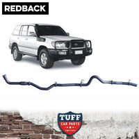 10/00-10/07 Toyota Landcruiser 100 Series 4.2L (Muffler, With Cat) Redback Performance Exhaust Turbo Back