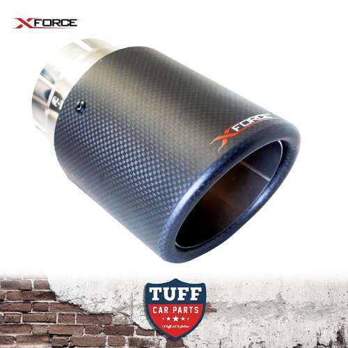 XForce Performance Stainless Steel & Carbon Fibre 4" Tips