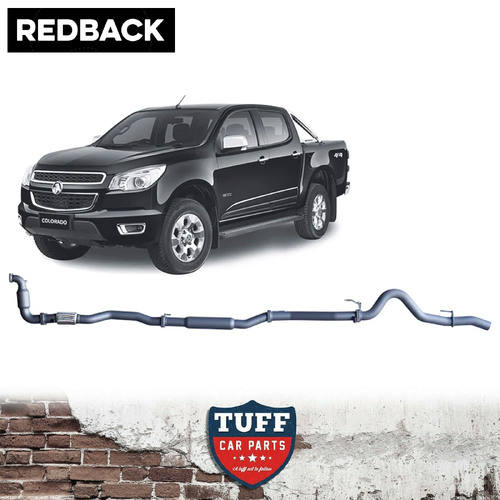 06/2012-08/2016 Holden Colorado RG 2.8L (Muffler, With Cat) Redback Performance Exhaust Turbo Back 