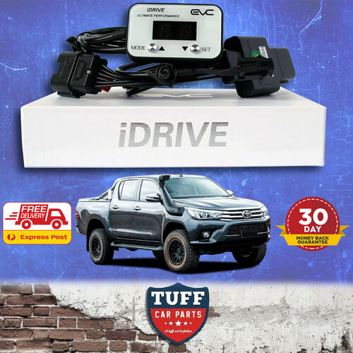 Toyota Hilux N80 2015 - 2021 iDrive EVC Ultimate9 Electronic Throttle Controller with White Faceplate