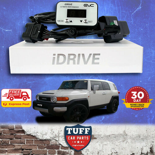 Toyota FJ Cruiser 2011 - 2016 iDrive EVC Ultimate9 Electronic Throttle Controller with White Faceplate