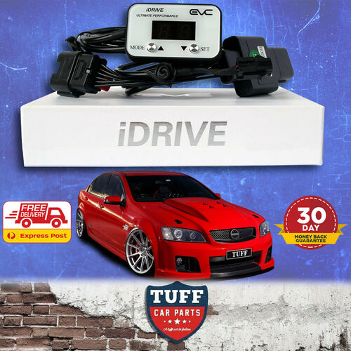 Holden Commodore VE V6 V8 2006 - 2013 iDrive EVC Ultimate9 Electronic Throttle Controller with White Faceplate
