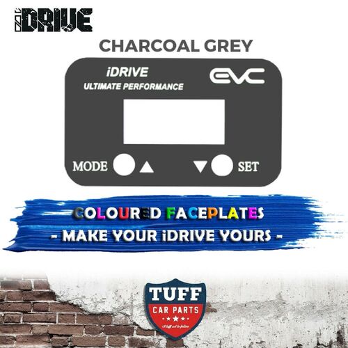 iDrive Australia Charcoal Grey Coloured Faceplate for iDrive Throttle Controller
