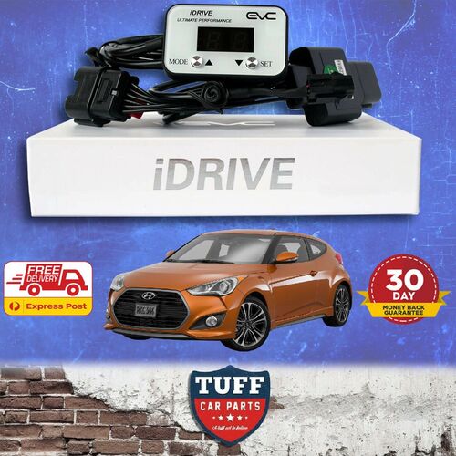 Hyundai Veloster 2011 - 2017 iDrive EVC Ultimate9 Electronic Throttle Controller with White Faceplate