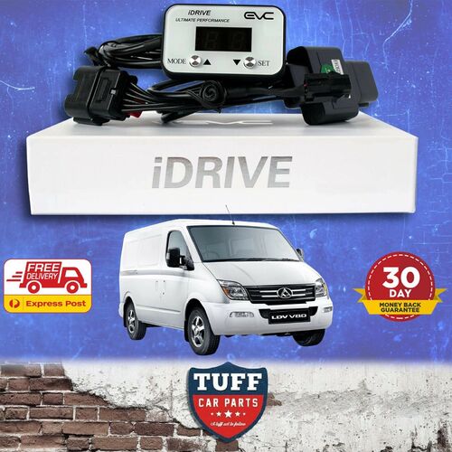 LDV V80 Van & Bus 2013 - 2021 iDrive EVC Ultimate9 Electronic Throttle Controller with White Faceplate