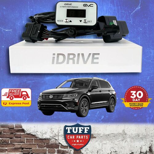 Volkswagen VW Tiguan 2008-2021 iDrive EVC Ultimate9 Electronic Throttle Controller with White Faceplate