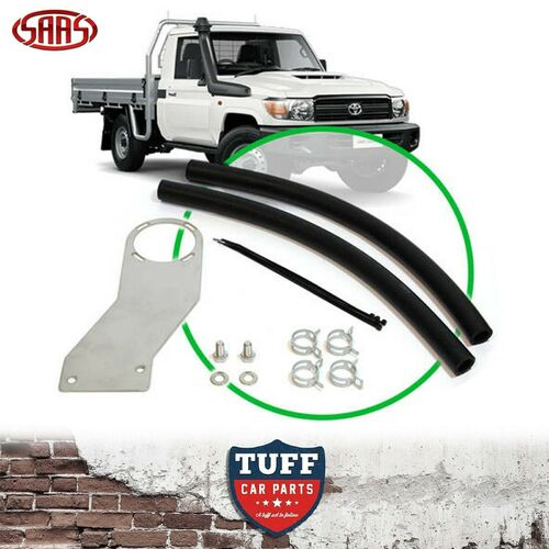 SAAS Oil Catch Can Fitting Kit Only To Suit Toyota Landcruiser 79 Series 07 - 09