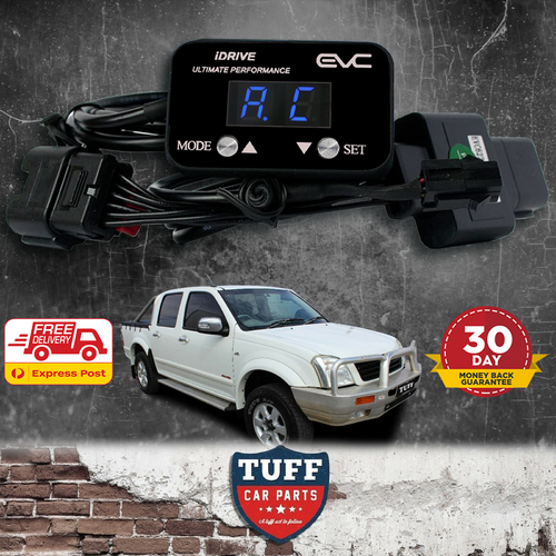 Holden Rodeo RA V6 2007 - 2008 iDrive EVC Ultimate9 Electronic Throttle Controller with Black Faceplate