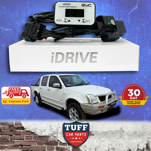 Holden Rodeo RA 07-08 Diesel iDrive EVC Ultimate9 Electronic Throttle Controller with White Faceplate