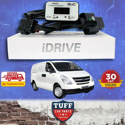 Hyundai iLoad & iMax 2007-2021 iDrive EVC Ultimate9 Electronic Throttle Controller with White Faceplate