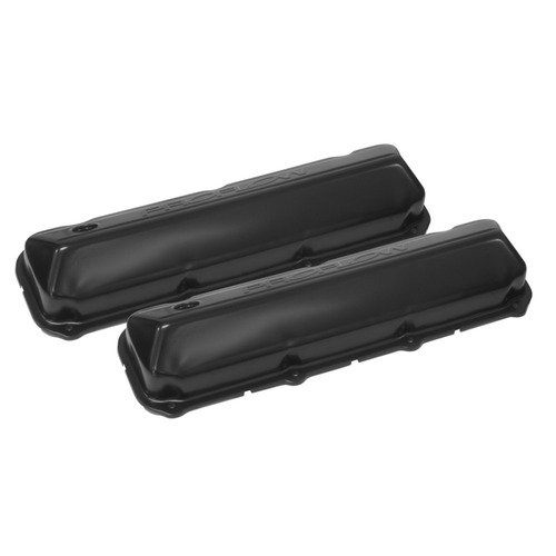 Proflow Valve Covers Stamped Steel Black for Ford 429 460 Big Block Pair
