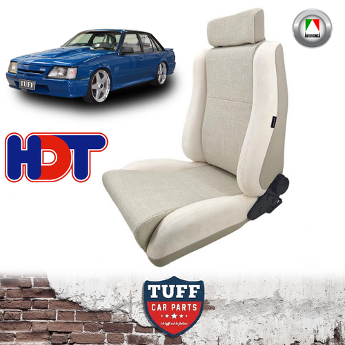 Autotecnica Scheel Style Bucket Seat for VK VL Holden Commodore HDT Brock SS Turbo Beige
